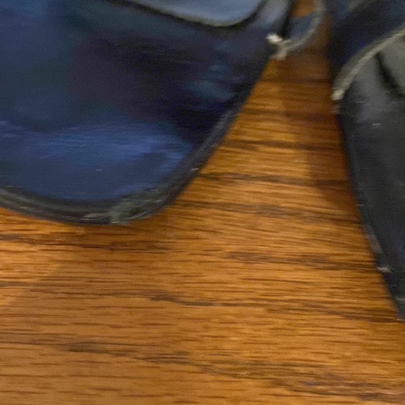 Black and White Flat Strappy Sandals - Picture 3 of 8